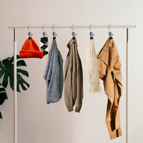 Multi-Purpose Stainless Steel Hanging Clips with Hooks