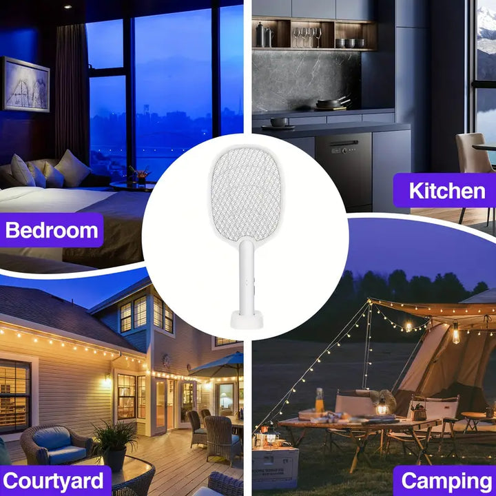 Portable Electric Mosquito Swatter with USB Charging