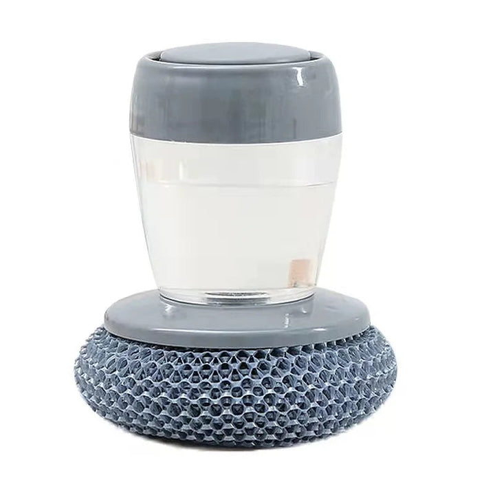 2 in 1 Liquid Soap Dispensing Palm Brush