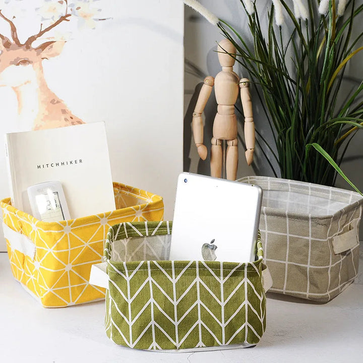 Cute Mini Storage Bins (Random Prints)