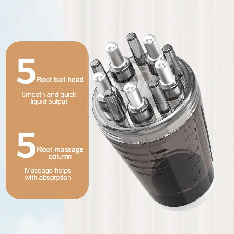 Direct Root Scalp Oil Applicator for Hair Growth