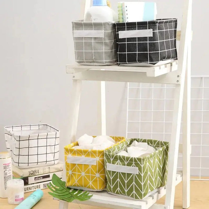 Cute Mini Storage Bins (Random Prints)