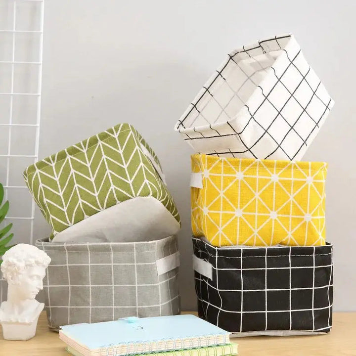 Cute Mini Storage Bins (Random Prints)