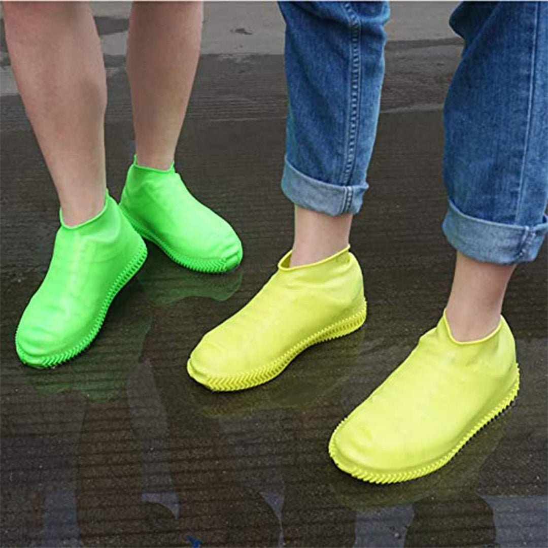 Silicone Reusable Waterproof Shoe Cover (Assorted Colors)