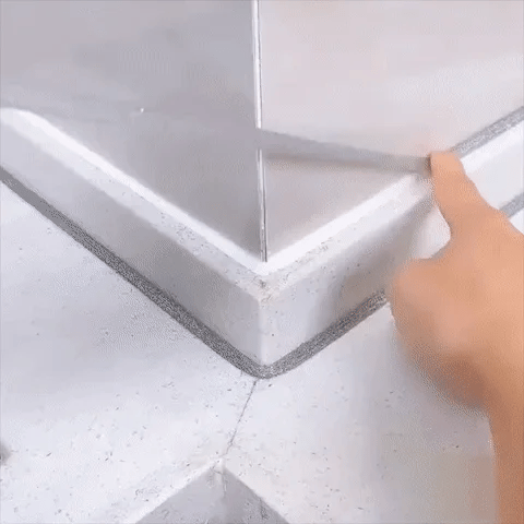 Ceramic Tile Gap Mildewproof Waterproof Self (Silver Shade Only)