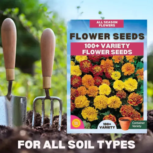 Multiple Variety Of Flower Seeds (Pack of 100 Seeds)