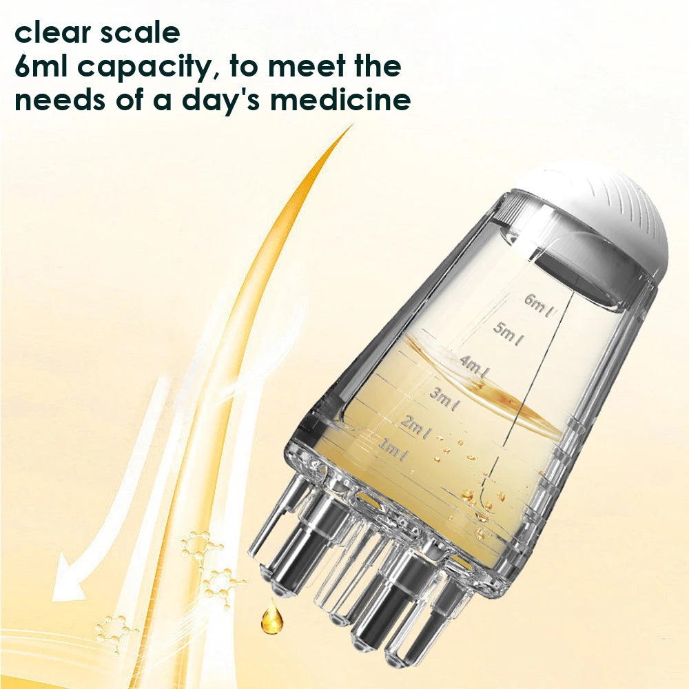 Direct Root Scalp Oil Applicator for Hair Growth