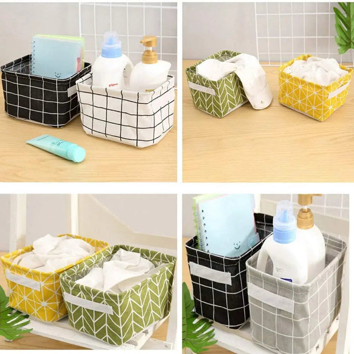 Cute Mini Storage Bins (Random Prints)