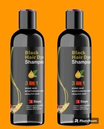 Triple Action Black Hair Dye Shampoo