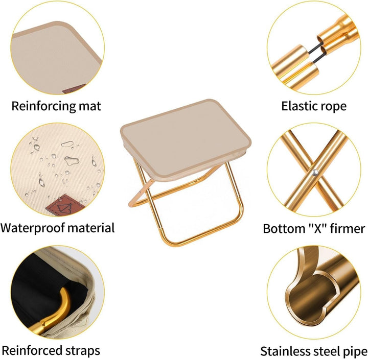 Portable Lightweight Foldable Travel Stool