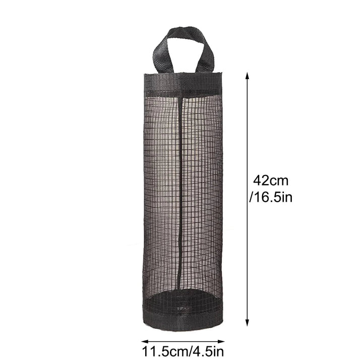 Hanging Mesh Plastic Bag Holder