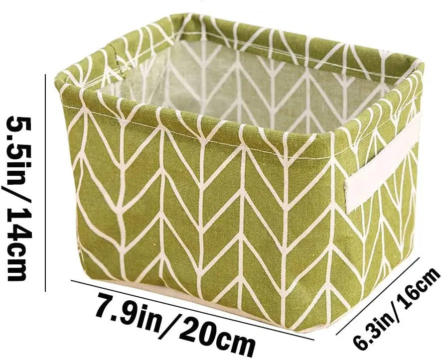 Cute Mini Storage Bins (Random Prints)