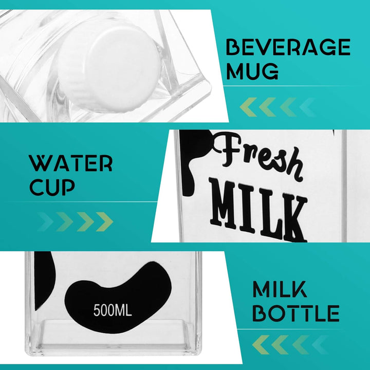 500 ML Leakproof & Portable Juice, Milk & Beverage Container