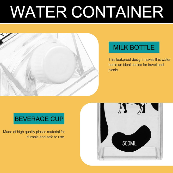 500 ML Leakproof & Portable Juice, Milk & Beverage Container