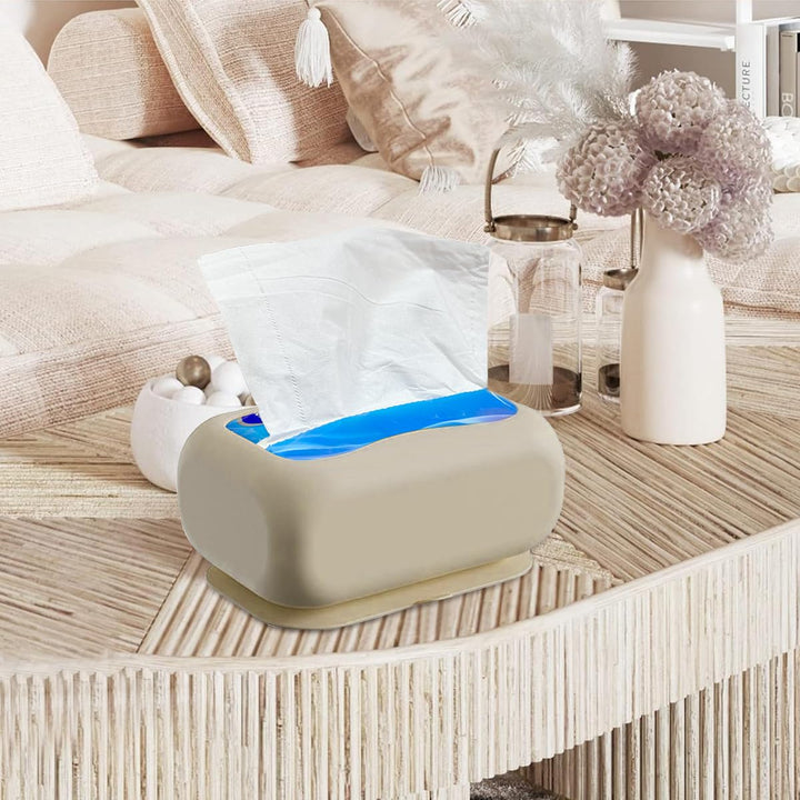 Suction Cup Tissue Box – Silicone Napkin Holder for Home & Car