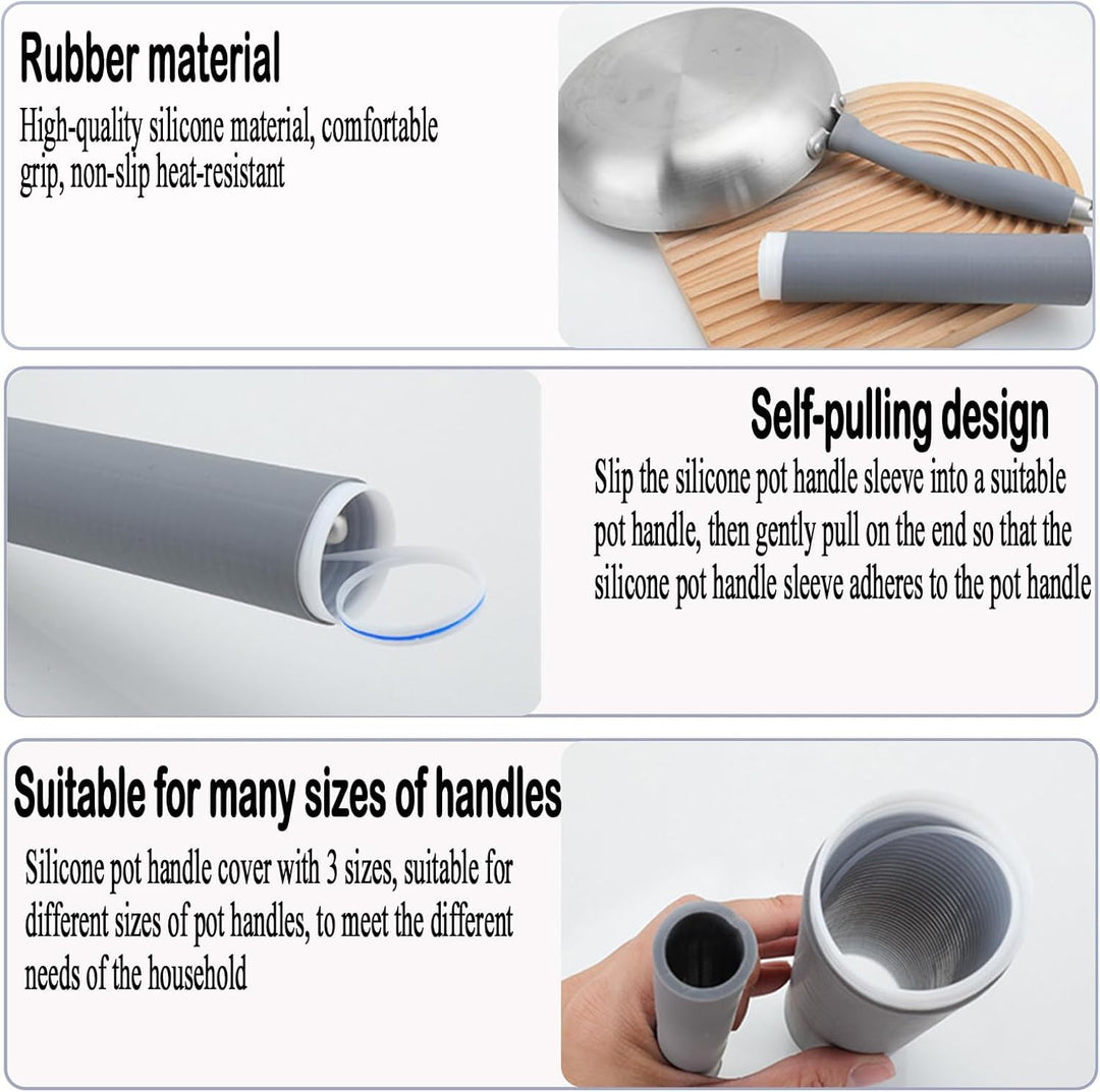Heat Resistant Silicone Pan Handle Cover