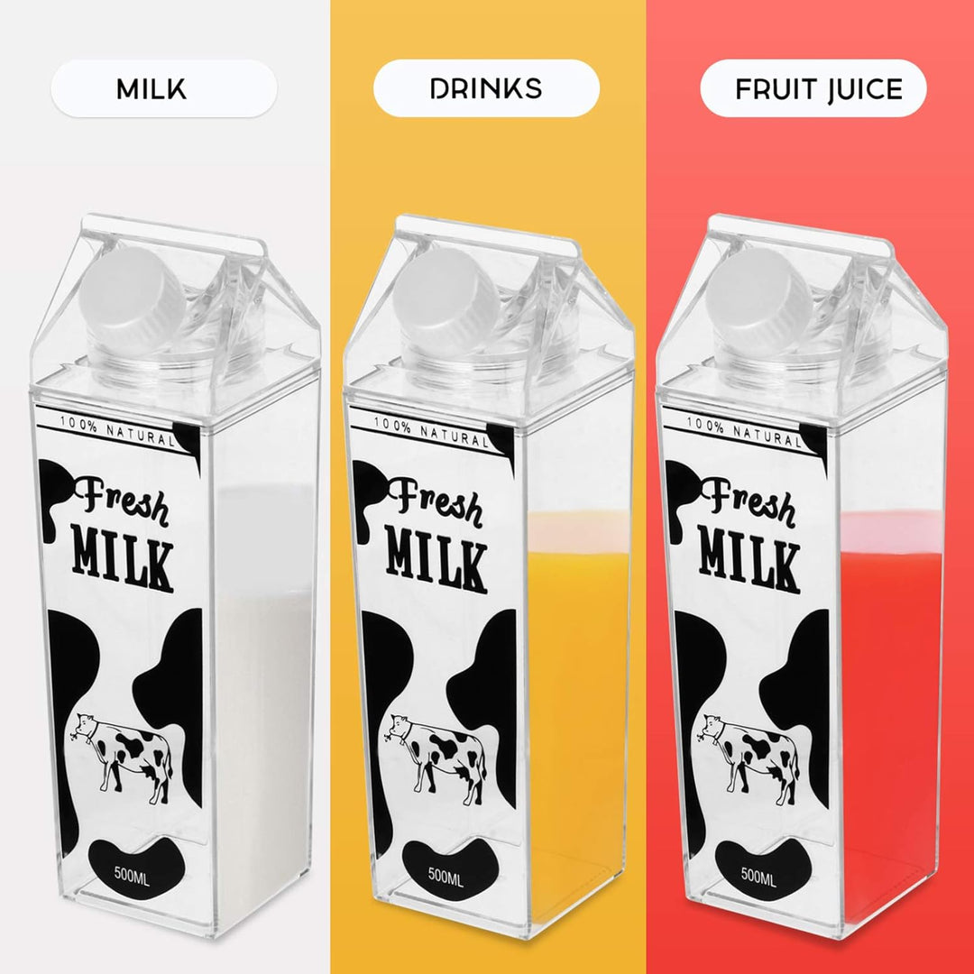 500 ML Leakproof & Portable Juice, Milk & Beverage Container