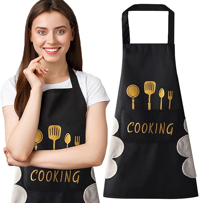 Waterproof Apron - Adjustable strips | Perfect Kitchen essential | Buy 1 Get 1 Free
