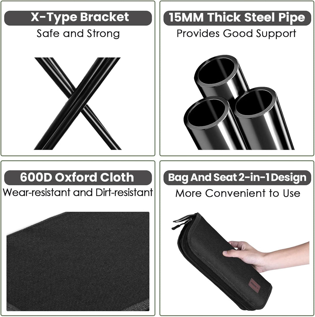 Portable Lightweight Foldable Travel Stool