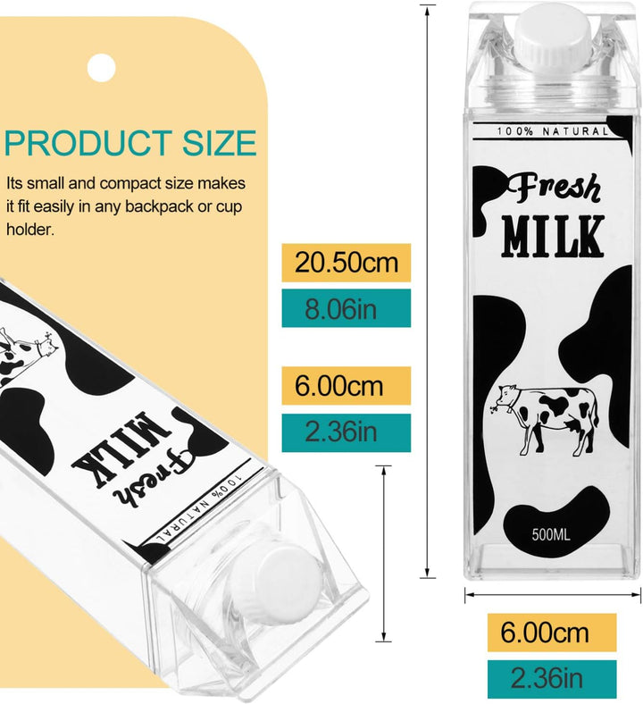500 ML Leakproof & Portable Juice, Milk & Beverage Container