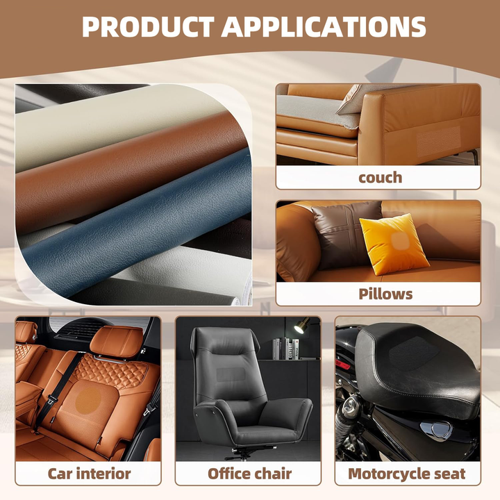 Multipurpose Self-Adhesive Leather Sheet