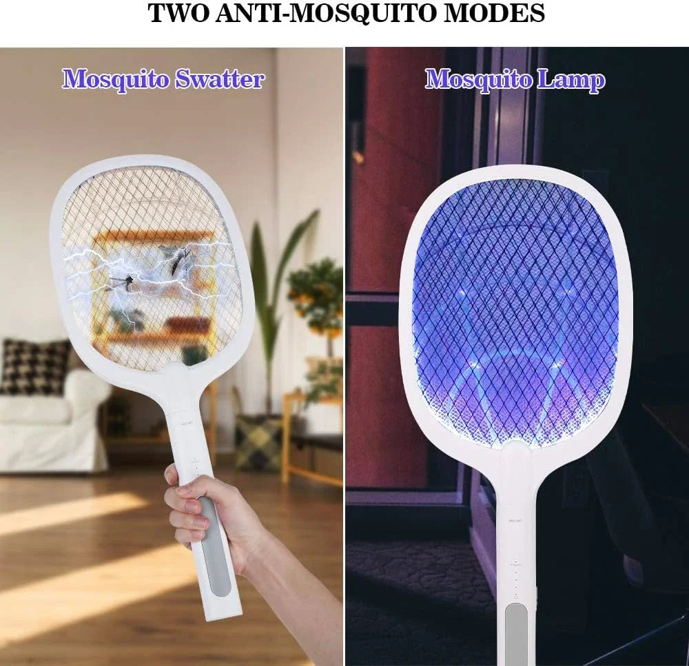 Portable Electric Mosquito Swatter with USB Charging