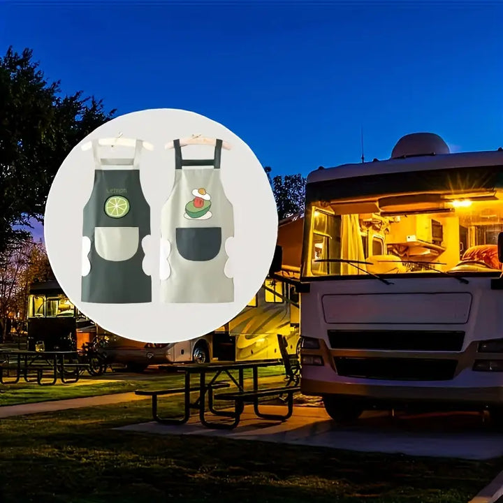 Waterproof Apron - Adjustable strips | Perfect Kitchen essential | Buy 1 Get 1 Free