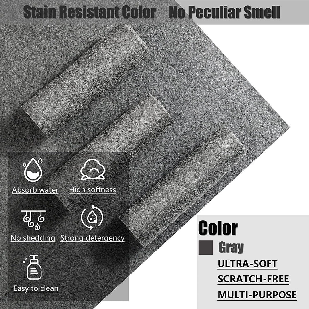 Transparent Magic Cloth Ultra Absorbent Magic Cleaning Cloth (20×25 cm) – Shoppymize