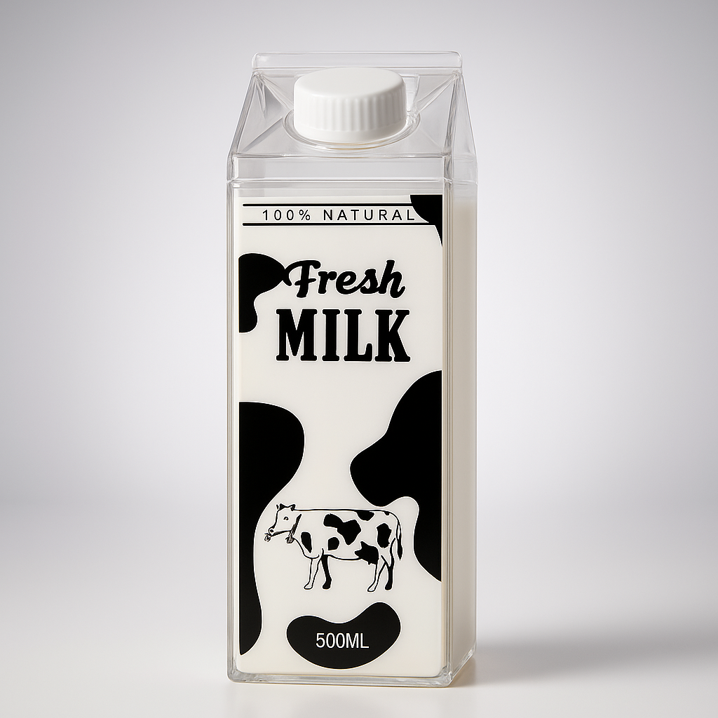 500 ML Leakproof & Portable Juice, Milk & Beverage Container