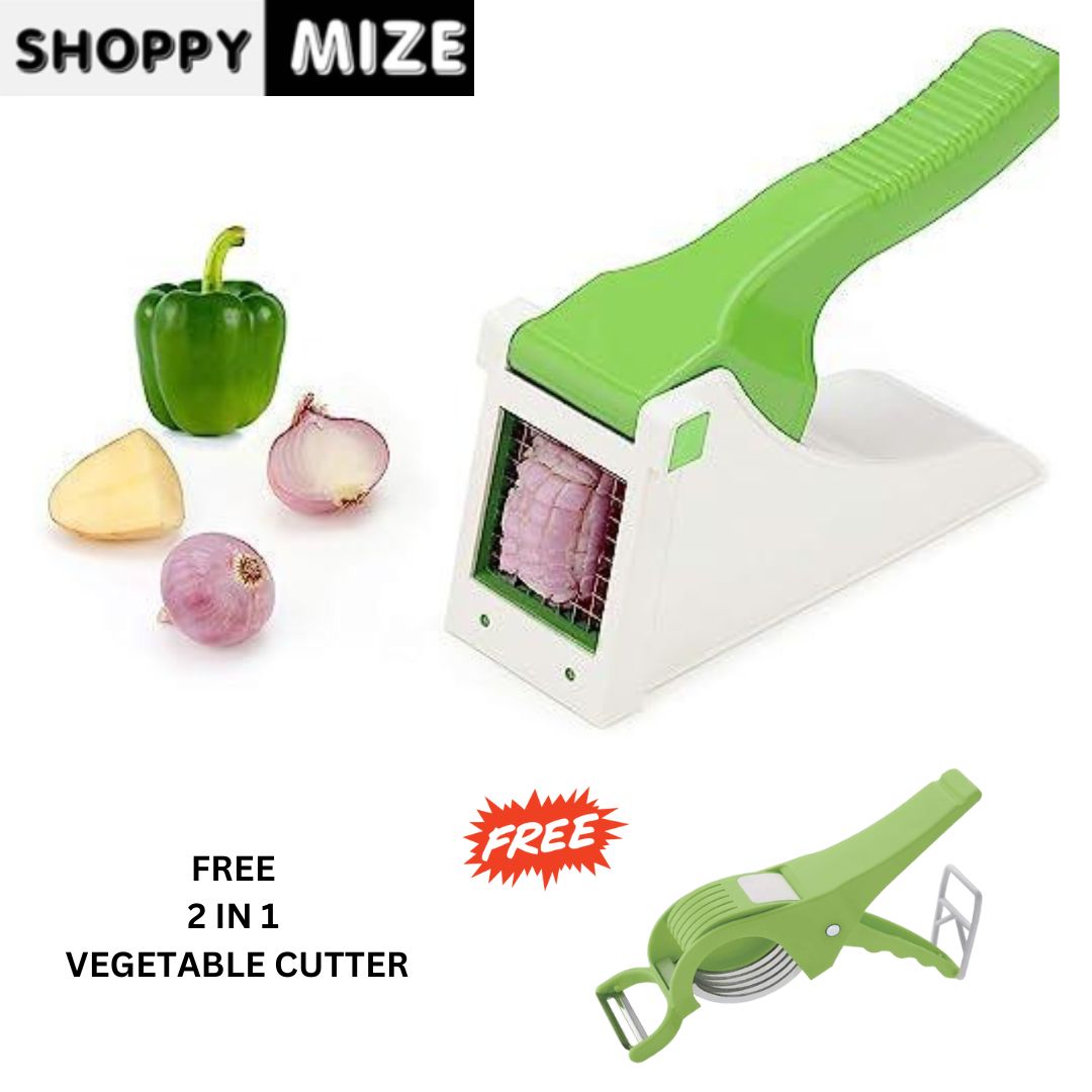 Manual Vegetable Slicer (Get Free 2 in 1 Vegetable Cutter)