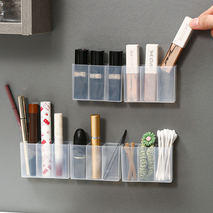 Magic Mount Self-Adhesive Wall Storage Box Organizer