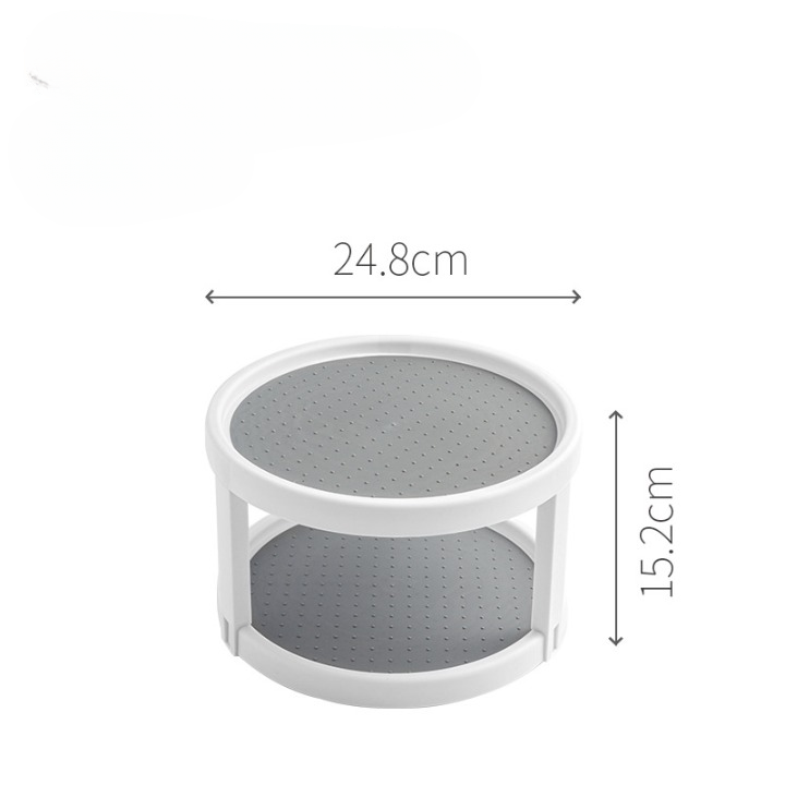 Double Layer Rotating Spice Rack