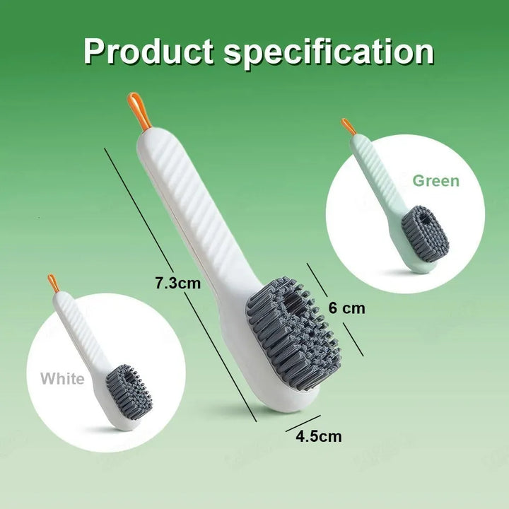 BubbleBrush™ Multipurpose Soap Dispensing Cleaning Brush