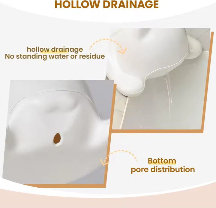 Cute Cat Soap Holder with Drainage