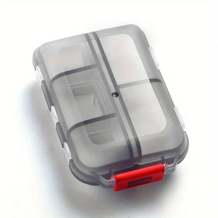 Compact Travel Pill Organizer Box