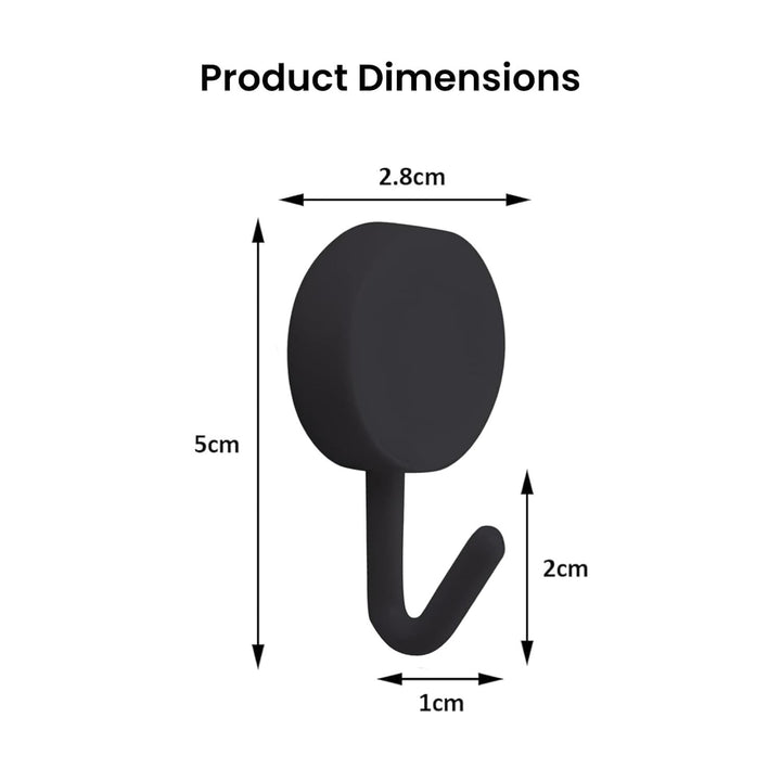 Cute Self Adhesive Wall Hooks for Home, Kitchen & Bathroom