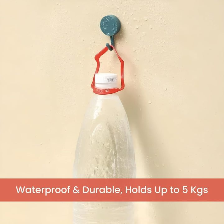 Cute Self Adhesive Wall Hooks for Home, Kitchen & Bathroom