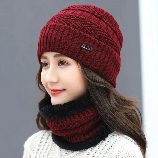 Winter Special Soft Woolen Scarf & Cap (For Men and Women)