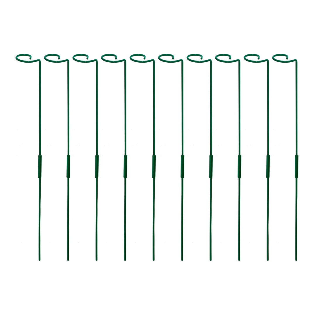 Garden Stakes - Metal Plant Support Sticks