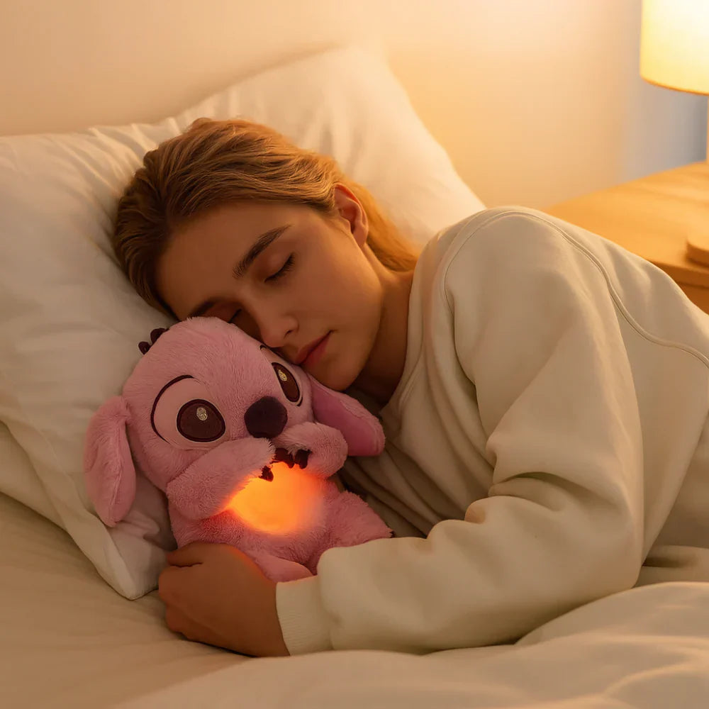 Sleep Buddy Breathing Stitch Plush