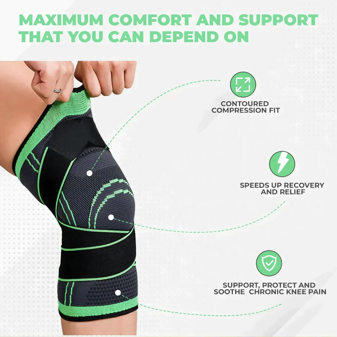 3D Compression Knee Sleeves for Men and Women – Shoppymize
