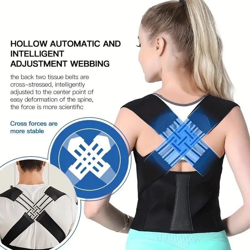 Adjustable Back Posture Corrector Belt For Women And Men