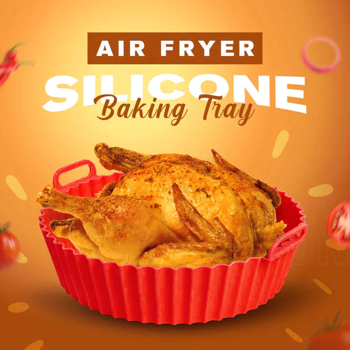 Air Fryer Silicone Reusable Baking Tray