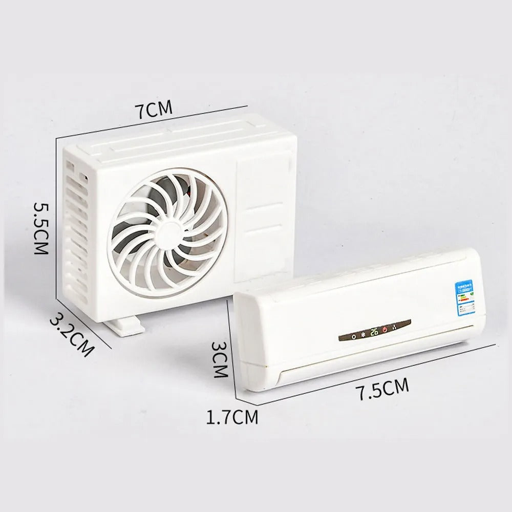 Mini Solar Air Conditioner For Car (Air-Freshener)